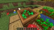 The mushroom blocks can be used to increase the composter block layer (Image via Minecraft 1.19)